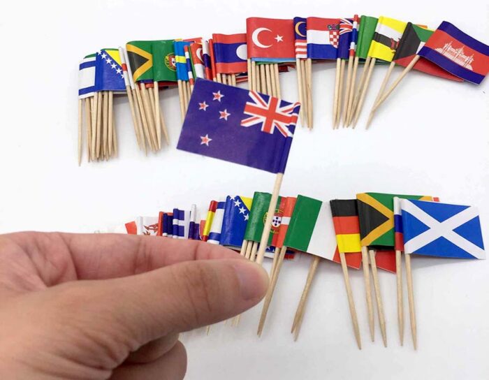 Toothpick Flags